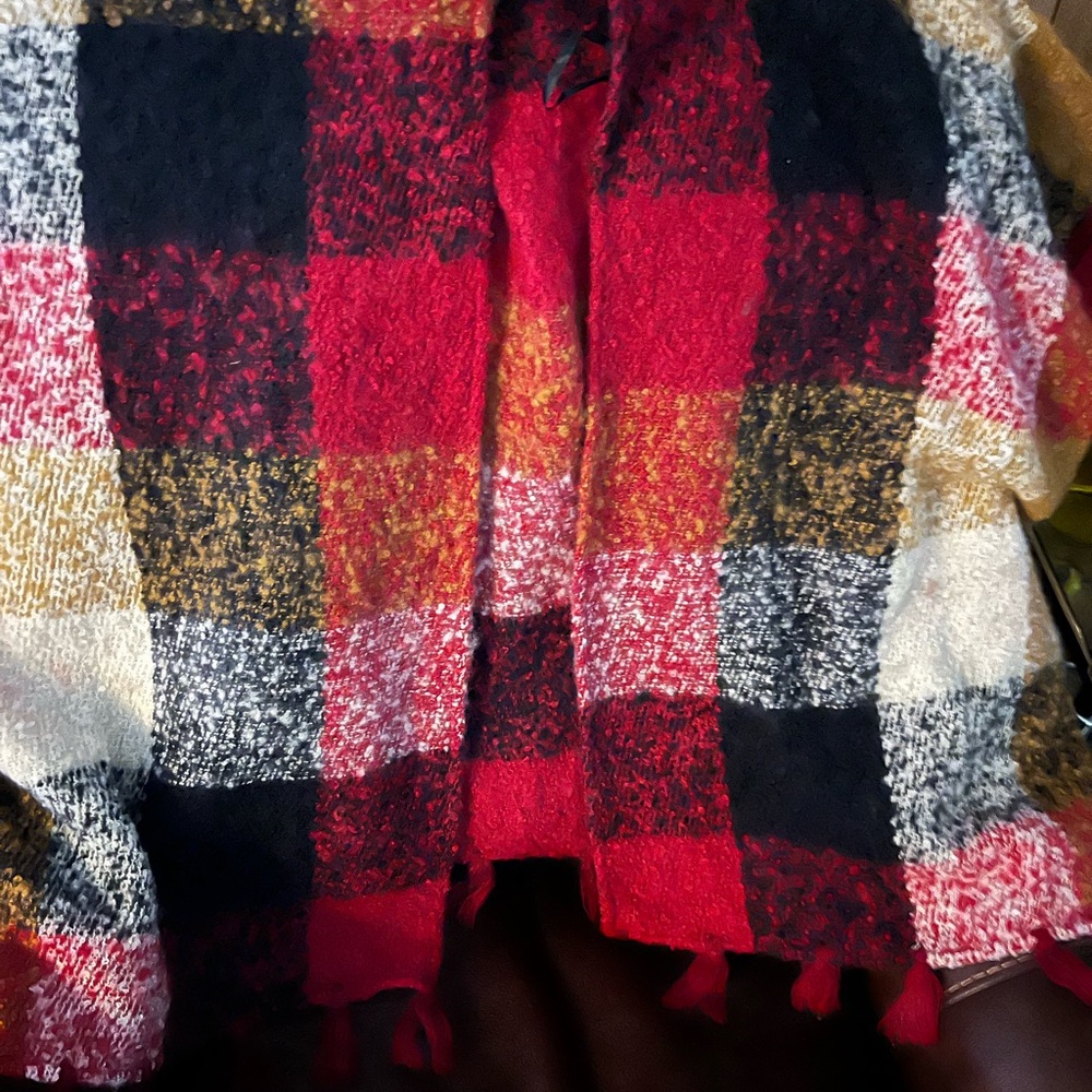 Plaid Multicolor Soft wrap